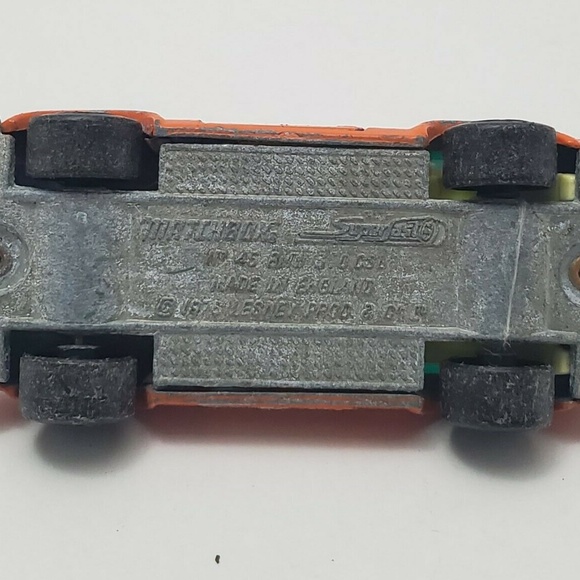 Matchbox N°45 BMW 3.0 CSL1976 ORANGE - Picture 5 of 6